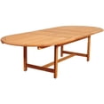 thumbnail image 2 of Noah 9 Piece Resin Wicker Patio Dining Set With 87 X 47 Inch Oval Teak Extension Table By Amazonia, 2 of 6