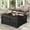 Black, variant on 39.4" Lift-Top Coffee Table with Storage, Farmhouse Square Coffee Table with Drawers, Sliding Door and Hidden Storage Compartment, Center Table Gaming Station or Workspacefor Living Room, Black