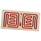 thumbnail image 5 of Juego de mesa de laberinto, control de lápiz, juguete, tablero de entrenamiento, actividades de aprendizaje, reutilizable, fino Rojo, 5 of 9