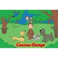 thumbnail image 1 of LA Rug CG-05 5178 51" x 78" Nylon Rug - George and Friends, 1 of 2