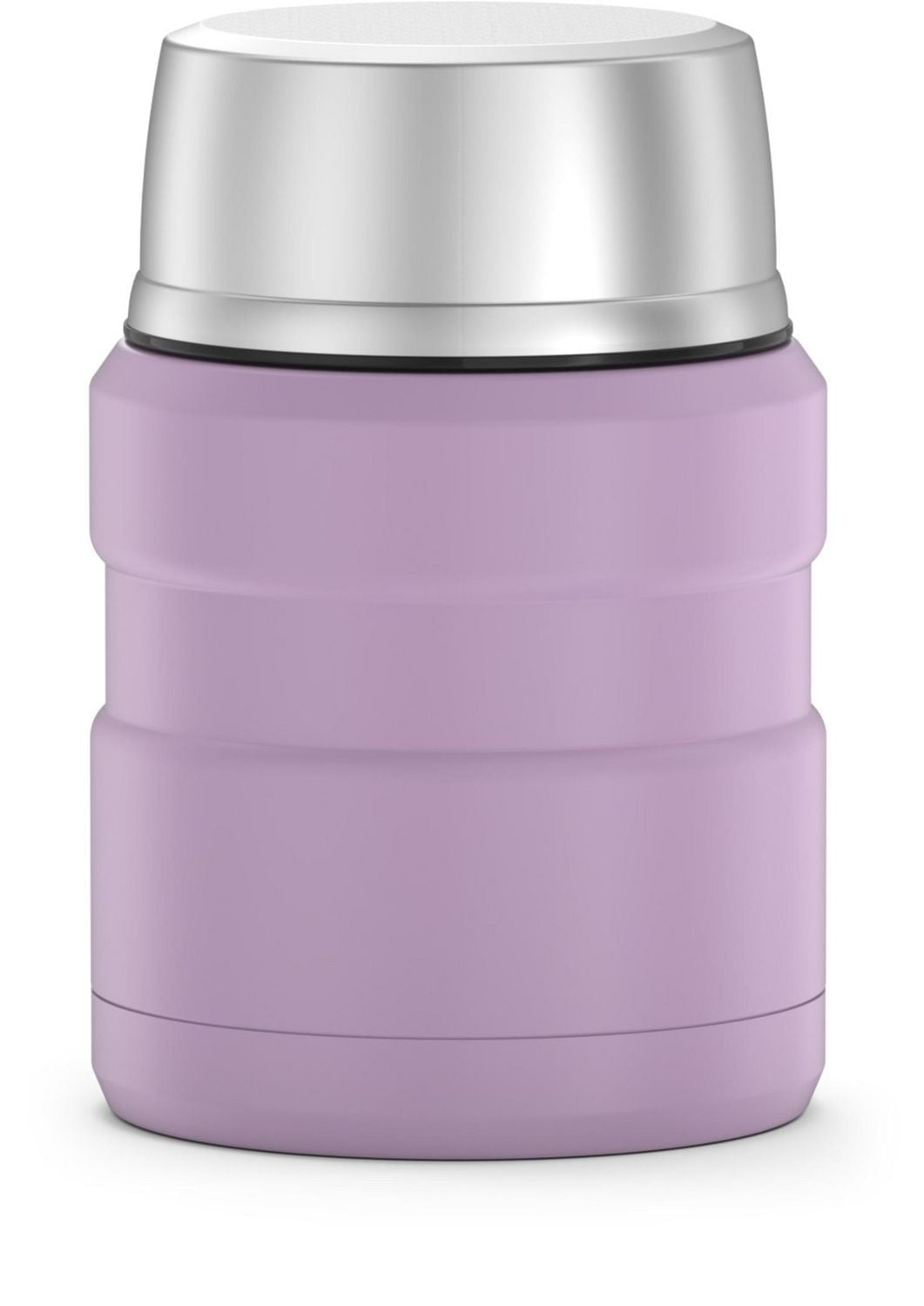 Thermos Vacuum Insulated 16 Oz Food Jar with Folding Spoon, Lavender, 16 Oz, Lavender