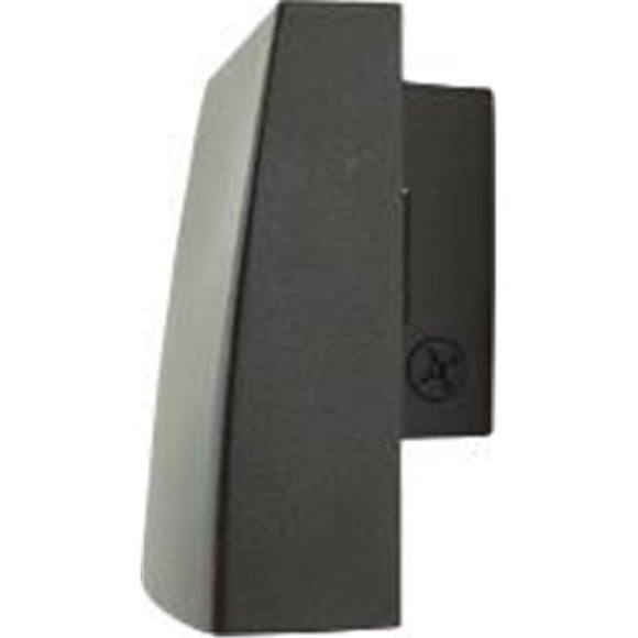 HappyLight LED Cut Off Wall Pack Dark Bronze Powder Coat Finish