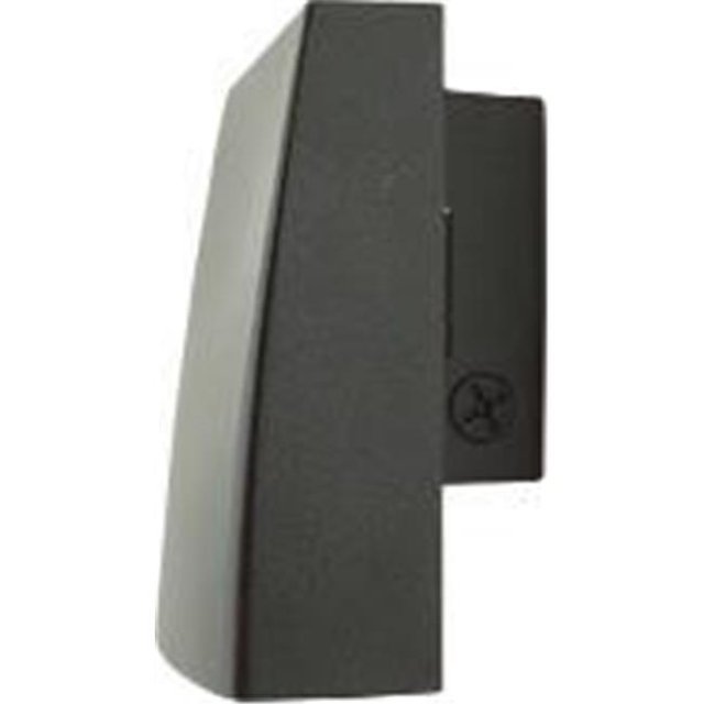 HappyLight LED Cut Off Wall Pack Dark Bronze Powder Coat Finish