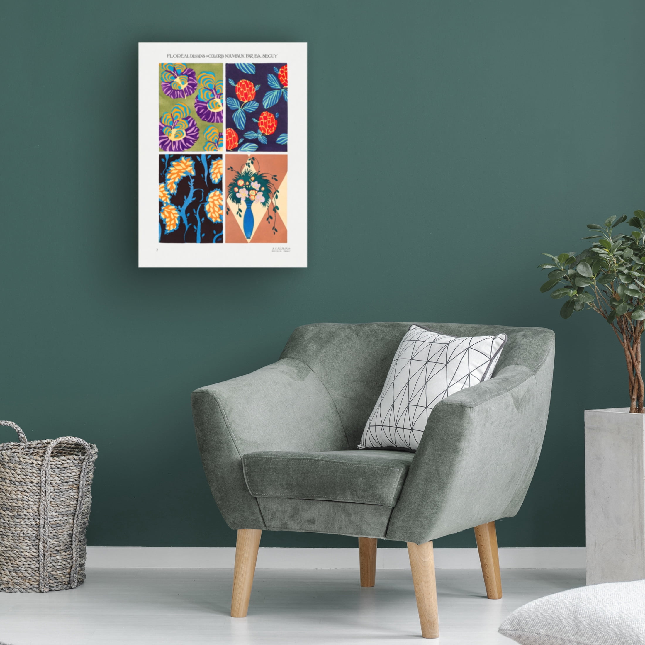 Trademark Fine Art Pictufy Patterns 7 Canvas Wall Art