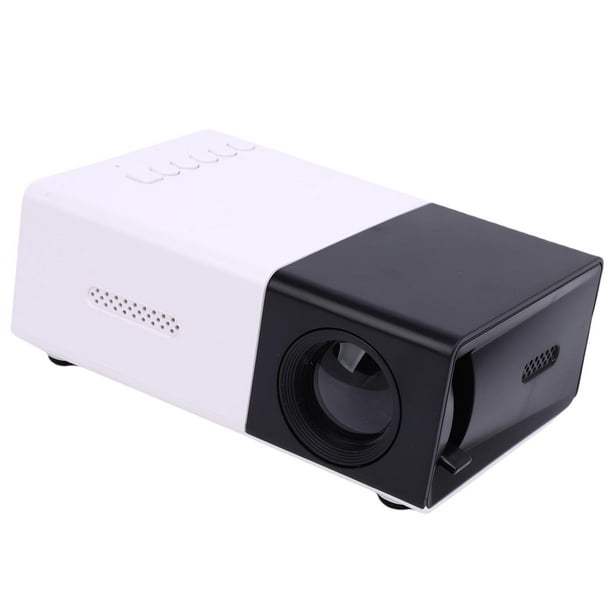 Mini Proyector, Proyector De Video De 1080p Full HD, Proyectores De Cine En Casa Al Aire Libre Portátiles, Compatibles Con , USB, AV, Teléfono