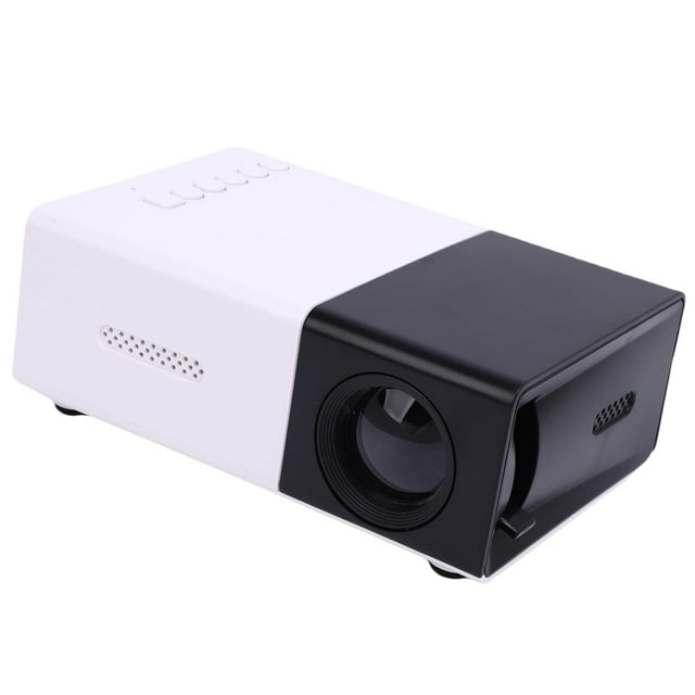 Mini Proyector, Proyector De Video De 1080p Full HD, Proyectores De Cine En Casa Al Aire Libre Portátiles, Compatibles Con , USB, AV, Teléfono