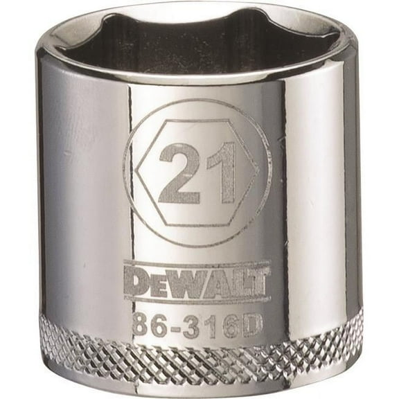 Stanley Tools 227749 21mm 6 Point Socket - 0.37 in. Drive
