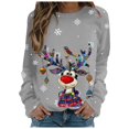thumbnail image 1 of Ladies Fashion Casual Fit Comfortable Pullover English Letter Printed Hoodie, 1 of 4