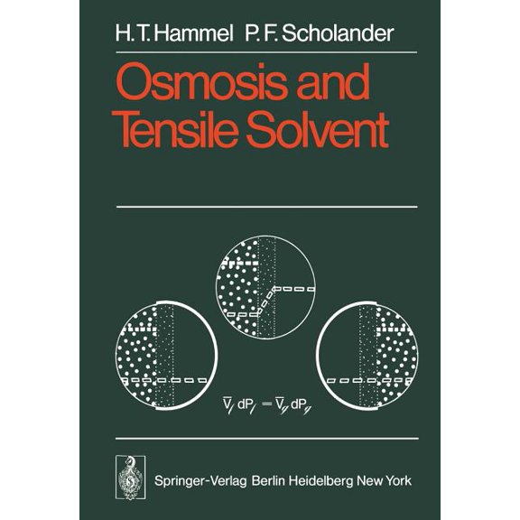 Osmosis and Tensile Solvent, (Paperback)