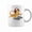 Black, variant on Bearded Dragon Gamer Video Game Gecko Lizard Coffee Mugs