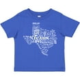 thumbnail image 3 of Inktastic Texas Word Salad State Outline Boys or Girls Toddler T-Shirt, 3 of 5
