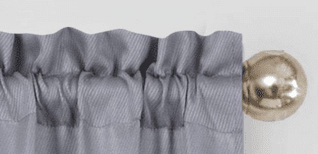 Mainstays 4 Piece Set, 2 Curtain Panels with 2 Sheers
