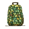 thumbnail image 4 of LEGO ICONIC PRINTS BACKPACK - CAMO BRICK HEARTS One Size Green, 4 of 5