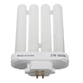 thumbnail image 3 of 2 Pieces FML 27EX-N 27W 4 Pin Quad Tube Energy Saving Compact Fluorescent Light Bulb 6500K 4 Rows Light Bulb, 3 of 7