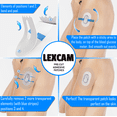 thumbnail image 6 of XIRQI  Omnipod Adhesive Waterproof Patches - Pack of 25 - Precut Hypoallergenic Medical CGM Tape - Color Clear, 6 of 6