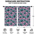 thumbnail image 2 of Blackout Kids Curtains,Football Pattern Childrens Insulated Curtains Set Of 2,Bedroom Essentials,Toddler Room Decor 42"x63", 2 of 5