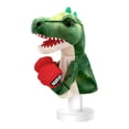 thumbnail image 2 of Animal Hand Puppets Plush Stuffed Animals Puppet Role Play Imaginative Play with dinosaur, 2 of 9