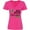 Cyber Pink, variant on Inktastic Organ Donation awareness- butterfly green ribbon Women's V-Neck T-Shirt
