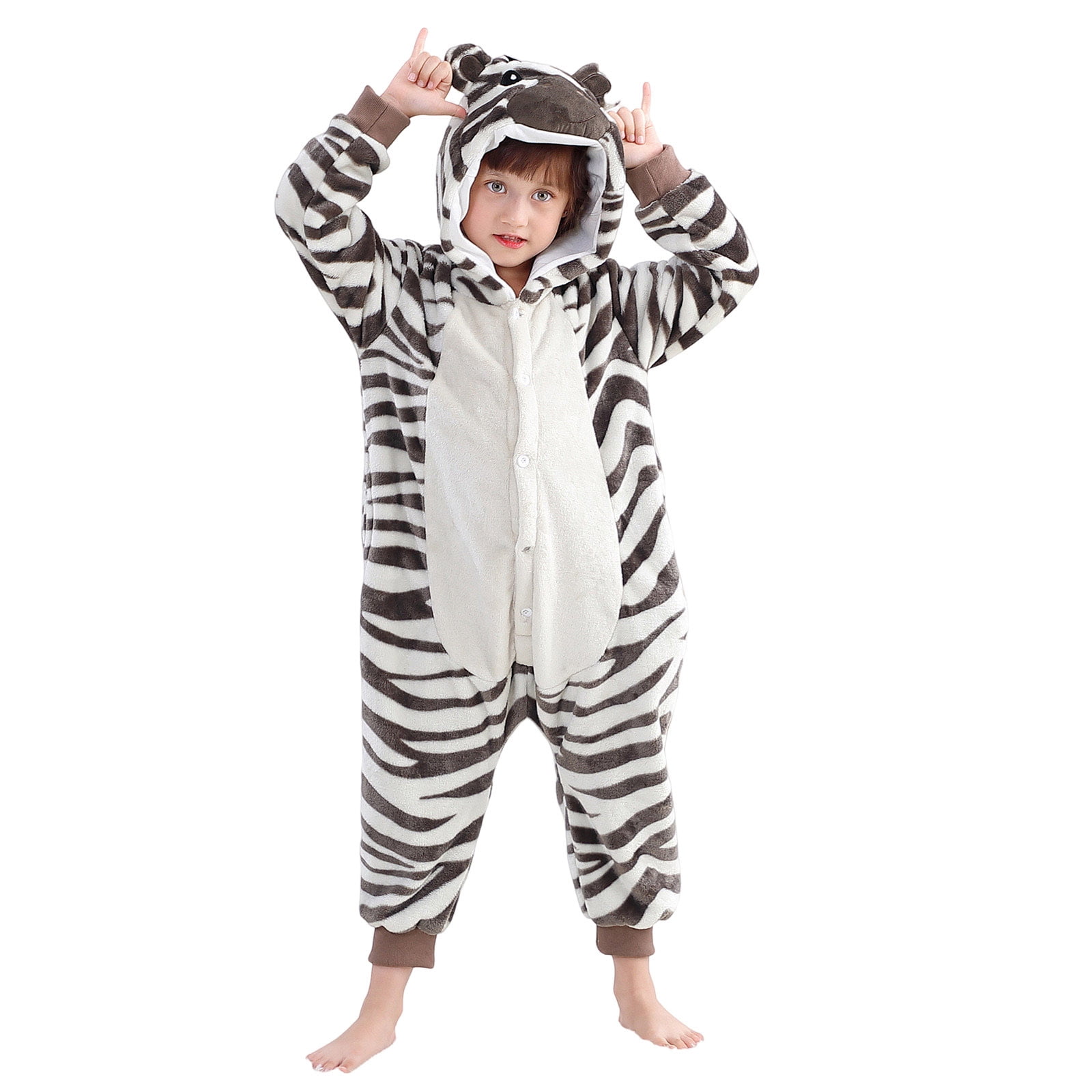 CUZIBR Baby Boys Girls Rabbit Animal Winter Romper Jumpsuit Oneise One-Pieces Hoodie Long Sleeve Sets Outfits Leisure Dailywear For Toddler,White,7-8 Years