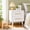 2-Drawers-White, variant on Aiho 2 Drawer Wood Dressers, Wide Chest of Drawers with Gold Handles, Ideal Nightstand Alternative for Living Room, Hallway or Office, White