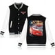 thumbnail image 2 of Chaqueta de béisbol Pixar Cars Lightning McQueen para hombre y mujer, estilo hip hop, estilo Harajuku, ropa de calle, abrigos universitarios para niños y niñas, 2 of 5