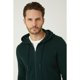thumbnail image 3 of Burton - Sudadera con Cremallera para Hombre (Verde Botella), 3 of 3