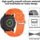 thumbnail image 3 of Bands for Galaxy Watch Active 2,20mm Quick Release Replacement Wristband for Galaxy Watch 42mm / Gear Sport/Gear S2 / Amazfit Bip for Men Women(Orange, 3 of 4