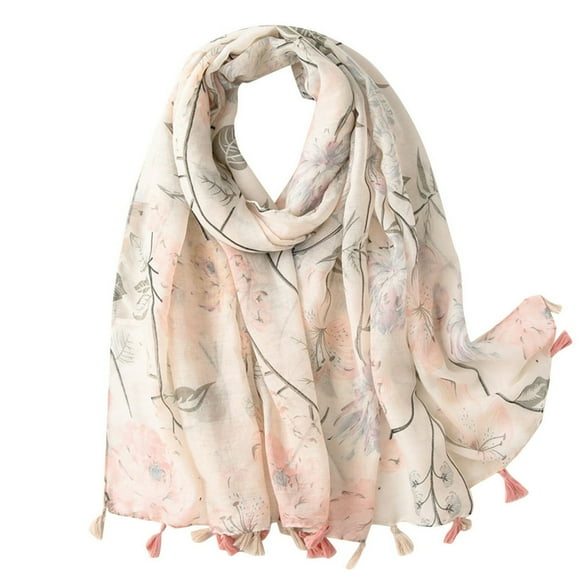 Mode pour Femmes Foulard Élégante pour Femmes Foulard à Col Châle Doux Foulard Châle