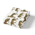 thumbnail image 4 of Erosebridal Safari Leopard Comforter Cover King, Woodland Animal Bedding King Size, White Brown Bedroom Decorative Microfiber 3 Pieces (No Comforter), 4 of 7
