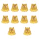 thumbnail image 4 of 10 mini estatuas de resina luminosas, suministros para vacaciones, esculturas de animales en miniatura para 25 x 22 cm, 4 of 9