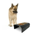thumbnail image 3 of Beautiful Double Elevated Stainless Steel Pet Bowl, 4-Cup, Black by Drew Barrymore, 3 of 6