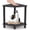 Triangle-Black, variant on Naipo Shower Stool With Storage Shelf, Handle, Adjustable Feet, Non-Slip HDPS Shower Bench for Seniors Adults, Waterproof Shower Chair for Inside Shower to Sit on, Indoor Outdoor, Spa, Bath, Teak