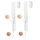 thumbnail image 1 of Paquete De 2 Ganchos Colgantes, Accesorios De Cocina Sin Perforaciones, Estante De Almacenamiento Resistente Para El Hogar, Colgador De Baño, Toallero Para Abrigo, Anillos, Dormitorio seitruly HA027613-01, 1 of 6