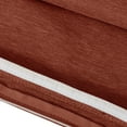 thumbnail image 3 of Classic Accessories Montlake FadeSafe Water-Resistant Patio Chair Seat Cushion, 23 x 25 x 5 inch, Heather Henna, 3 of 22