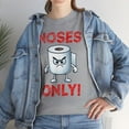thumbnail image 6 of DJH Apparel | Noses Only Toilet Paper Roll Funny Parody T-Shirt, 6 of 7