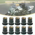 thumbnail image 3 of 10PCS Motorcycle For M5/M6 Rubber Well Nuts Blind Fatener Windscreen Windshiel Fairing Cowl Riding Accessories Fastener Goods, 3 of 5