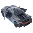 thumbnail image 4 of 1:32 Diecasting Alloy Car Model, Funny High Simulation Painted Sound Light Effects 1:32 Supercar Kids Toys  For Collection Model Flash Gray, 4 of 8