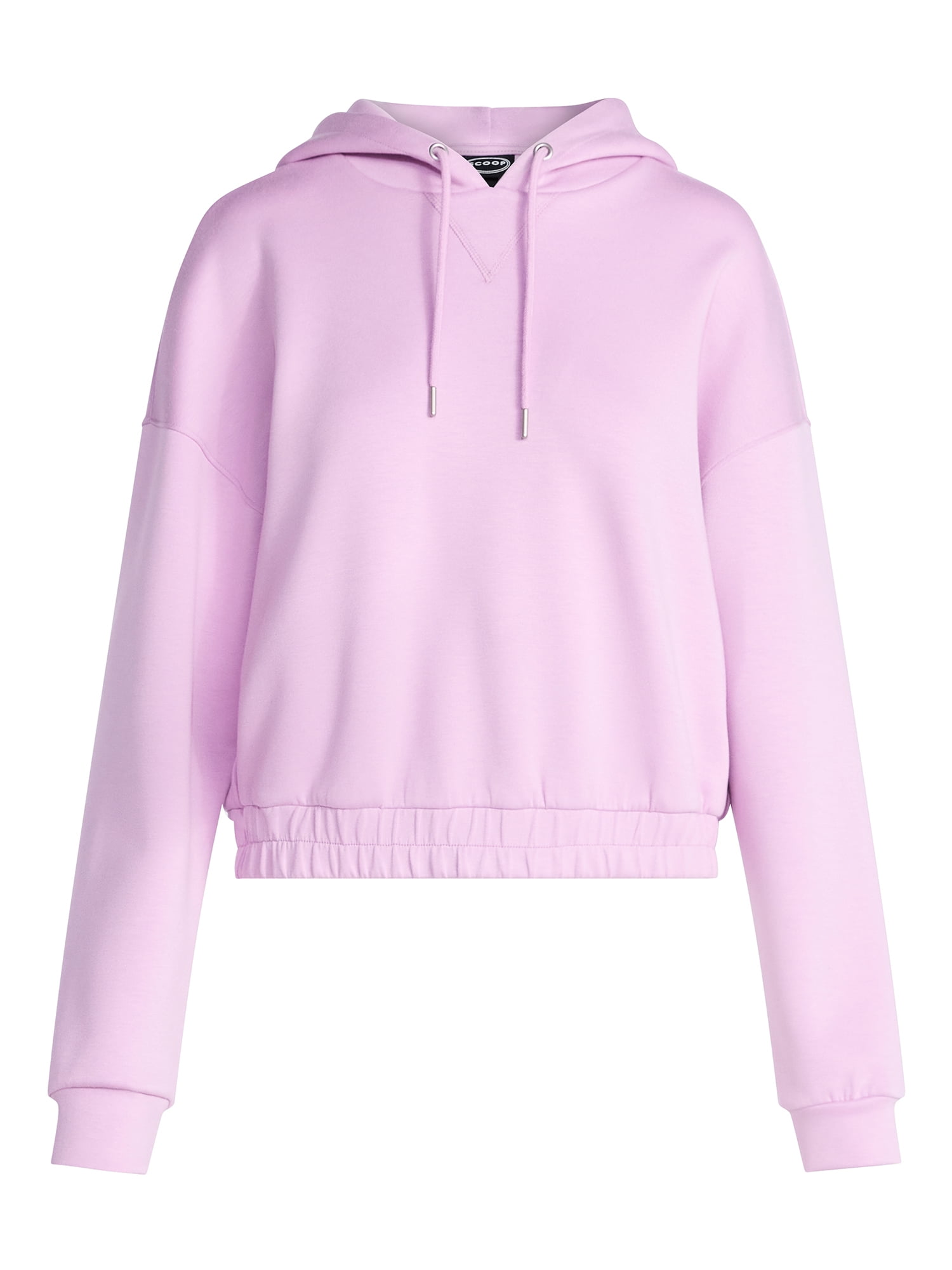 Scoop Women's and Women's Plus New Scubaknit Pullover Hoodie, Sizes XS-4X