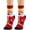Red, variant on MZXELPRJD No Show Socks Womens Winter Cute Plush Ear Christmas Print Socks Super Soft Warm Socks, Ankle Compression Socks for Women Beige