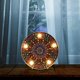 thumbnail image 4 of Mandala DIY especial completo taladro diamante pintura LED luz bordado noche lámparas Likrtyny decoración de arte, 4 of 9
