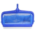 thumbnail image 2 of Swimline Professional Deep Bag Swimming Pool Skimmer Rake and Brush Multi-Tool 19" - Blue, 2 of 3