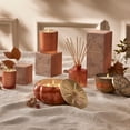 thumbnail image 3 of Thymes Scented Candles for Home Decor - Luxury Home Fragrance Gifts for Women & Men - Fall Candles with Creamy Pumpkin, Nutmeg, & Cinnamon - Burnt Orange (Pumpkin Laurel, 6.5, 3 of 9