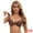 Brown, variant on Unique Bargains Women's Push Up Underwire Seamless Soft Bras Brown 36 B