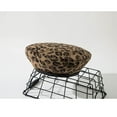thumbnail image 6 of Fashion Lady Leopard Print Beret Hat, Wool Warm Plain Beanie Hat, Vintage Artist Cap, 6 of 6