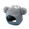 thumbnail image 3 of Bonnet de Ski Tricoté pour Bébé Hiver avec Double Chaleur, 3 of 3