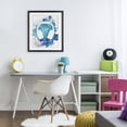 thumbnail image 3 of Stupell Industries Eclectic Blue Headphone Splatter Black Framed Print Under Glass, 13 x 16, by Marcus Prime, 3 of 8