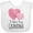 AA-White, variant on Inktastic I Love My Grandma Two Hugging Hearts Boys or Girls Baby Bib