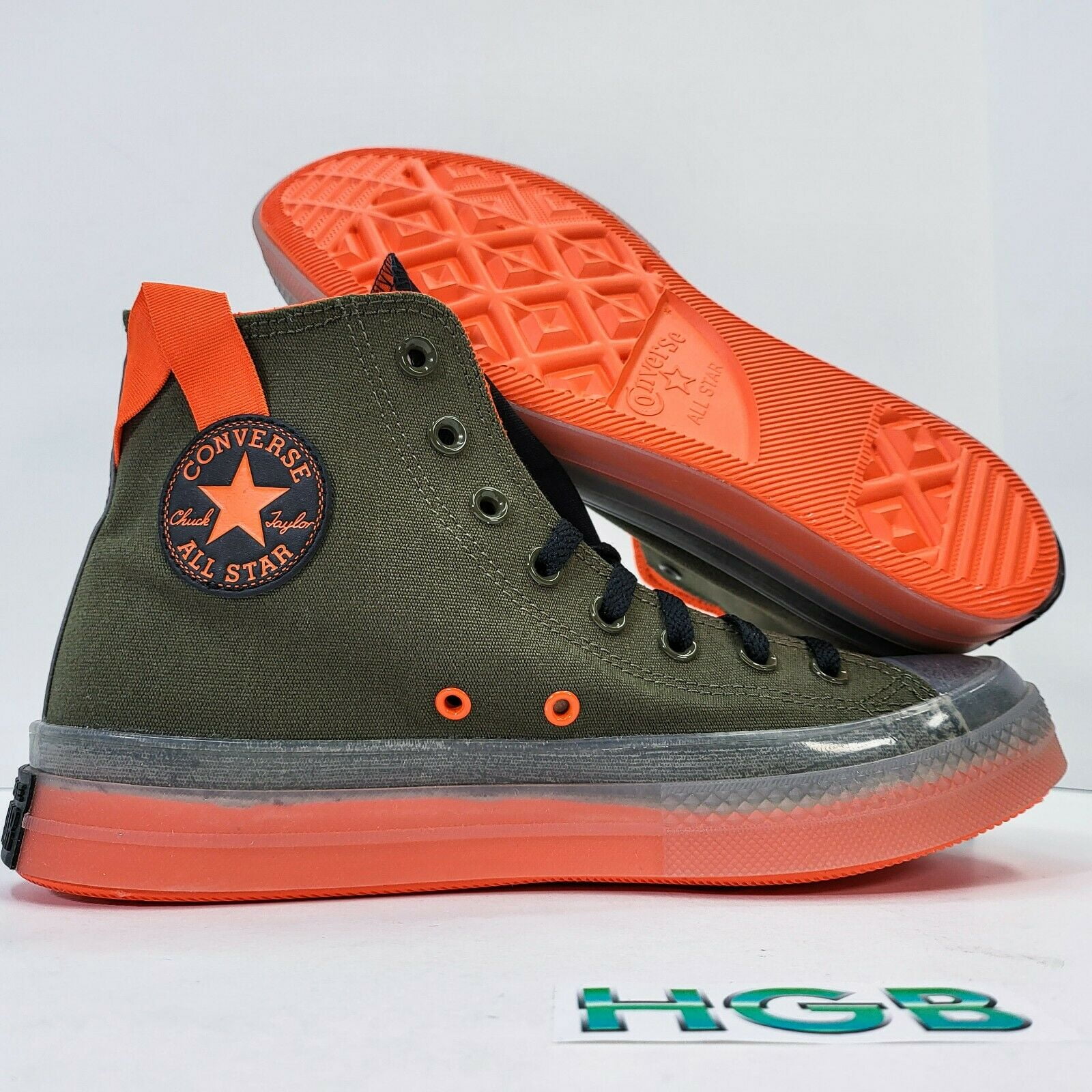 Converse Chuck Taylor All Star CX Hi Men's Limited Sneaker Shoe Green  171997C 
