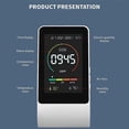 thumbnail image 3 of 3 In1 CO2 Meter Smart Air Quality Detector(Black), 3 of 5