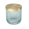 thumbnail image 1 of bocal recouvert de verre nervuré hometrends, 1 of 3